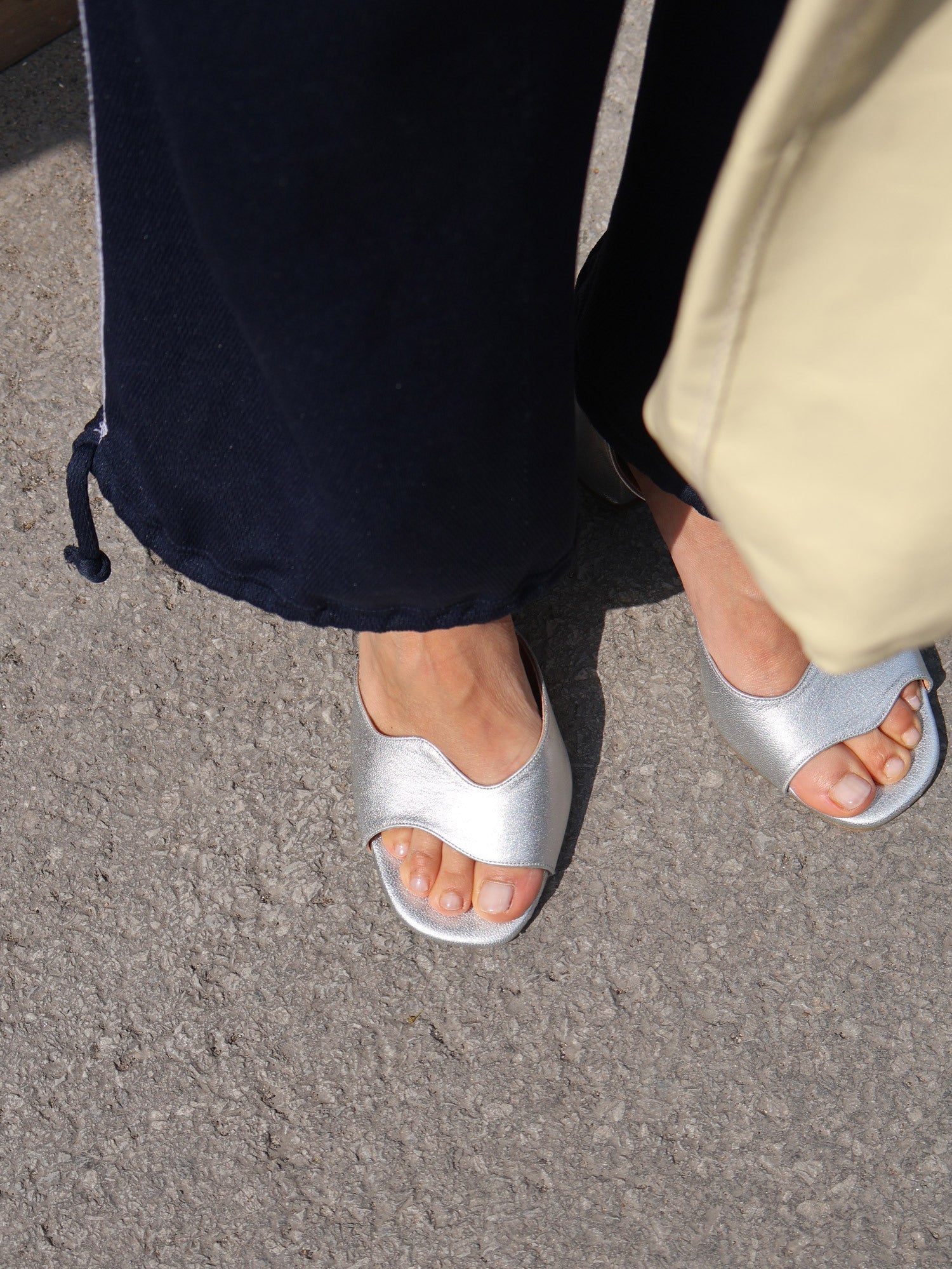 Maguire Malaga Heel - Silver