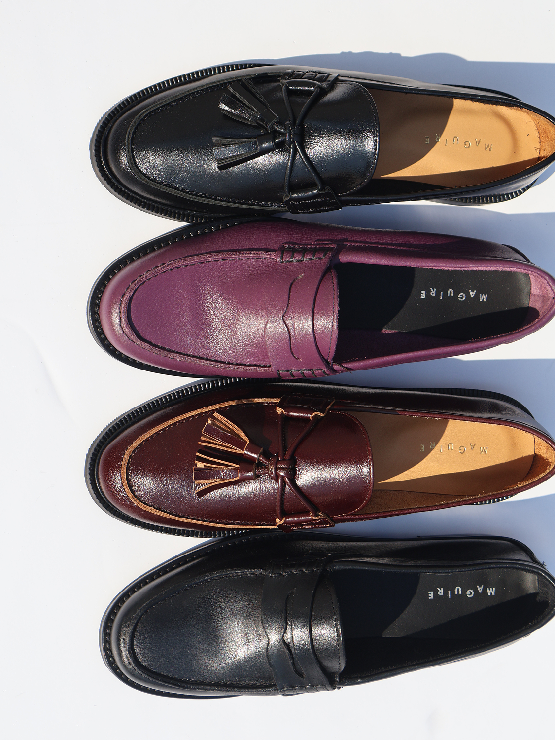 Maguire Napoli Black Loafer - Black