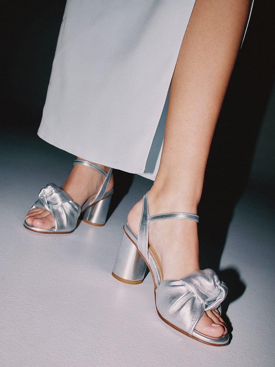 Maguire Noto  Heel - Silver