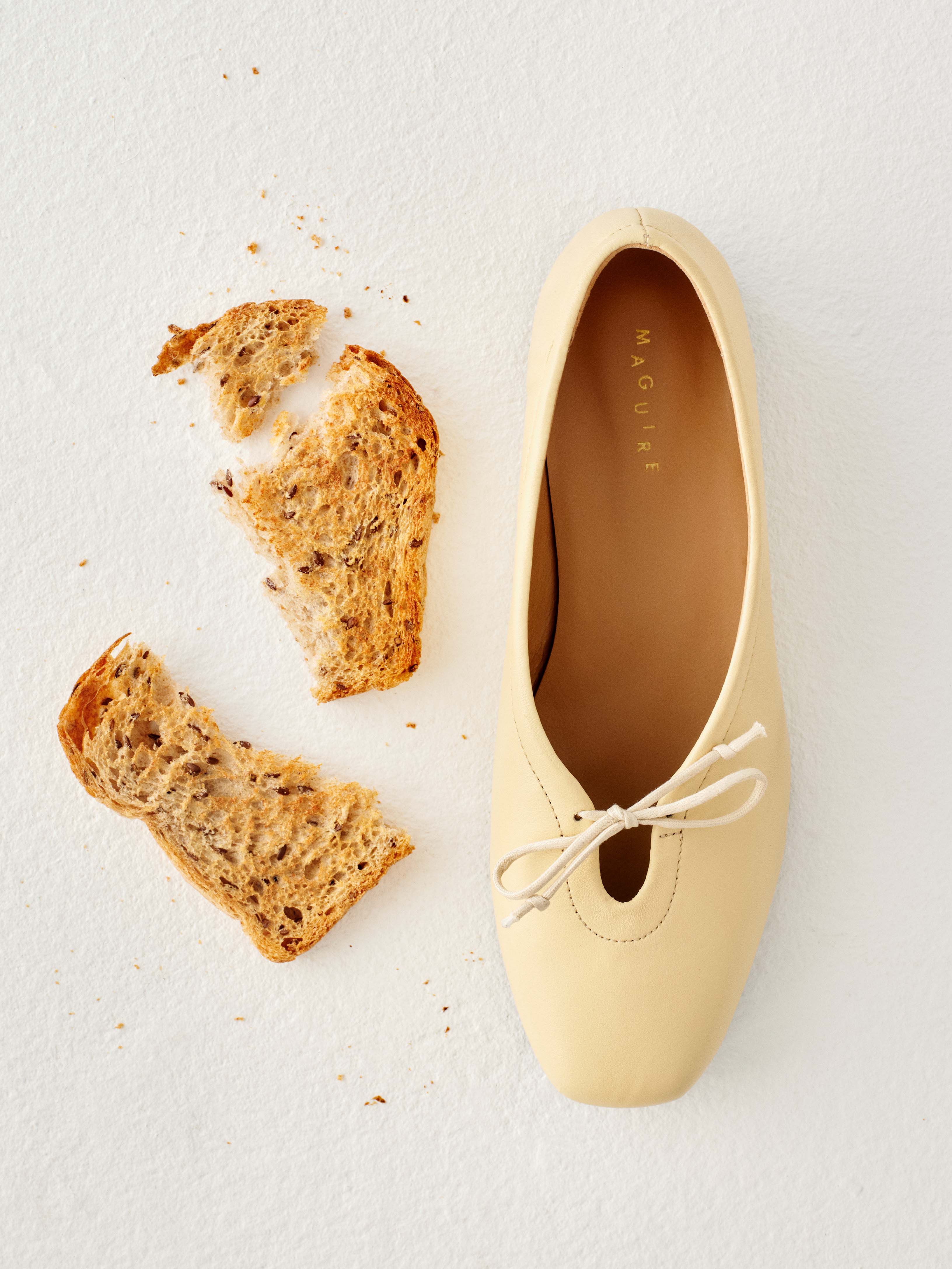 Maguire Prato Ballerina - Butter