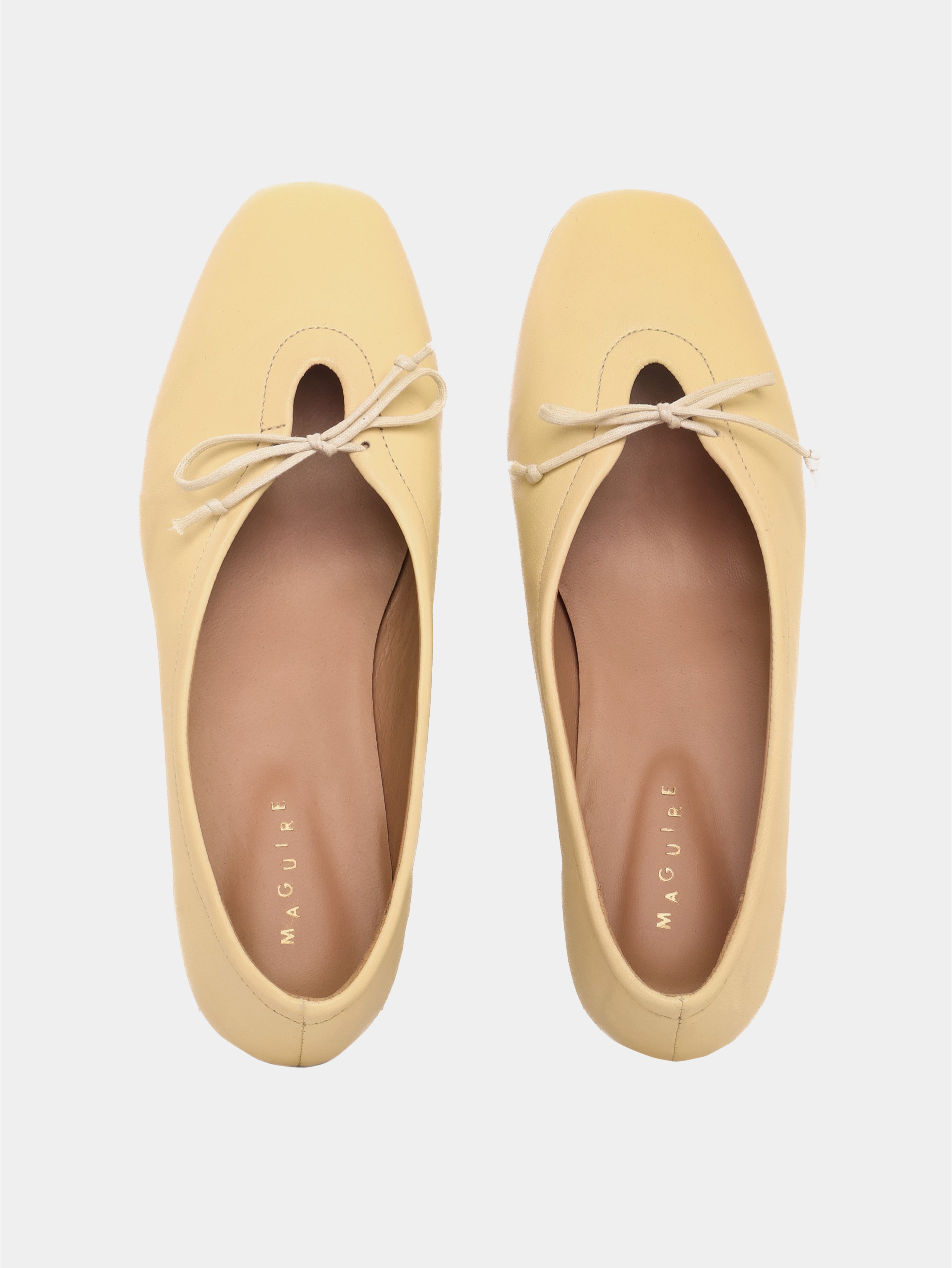 Maguire Prato Ballerina - Butter