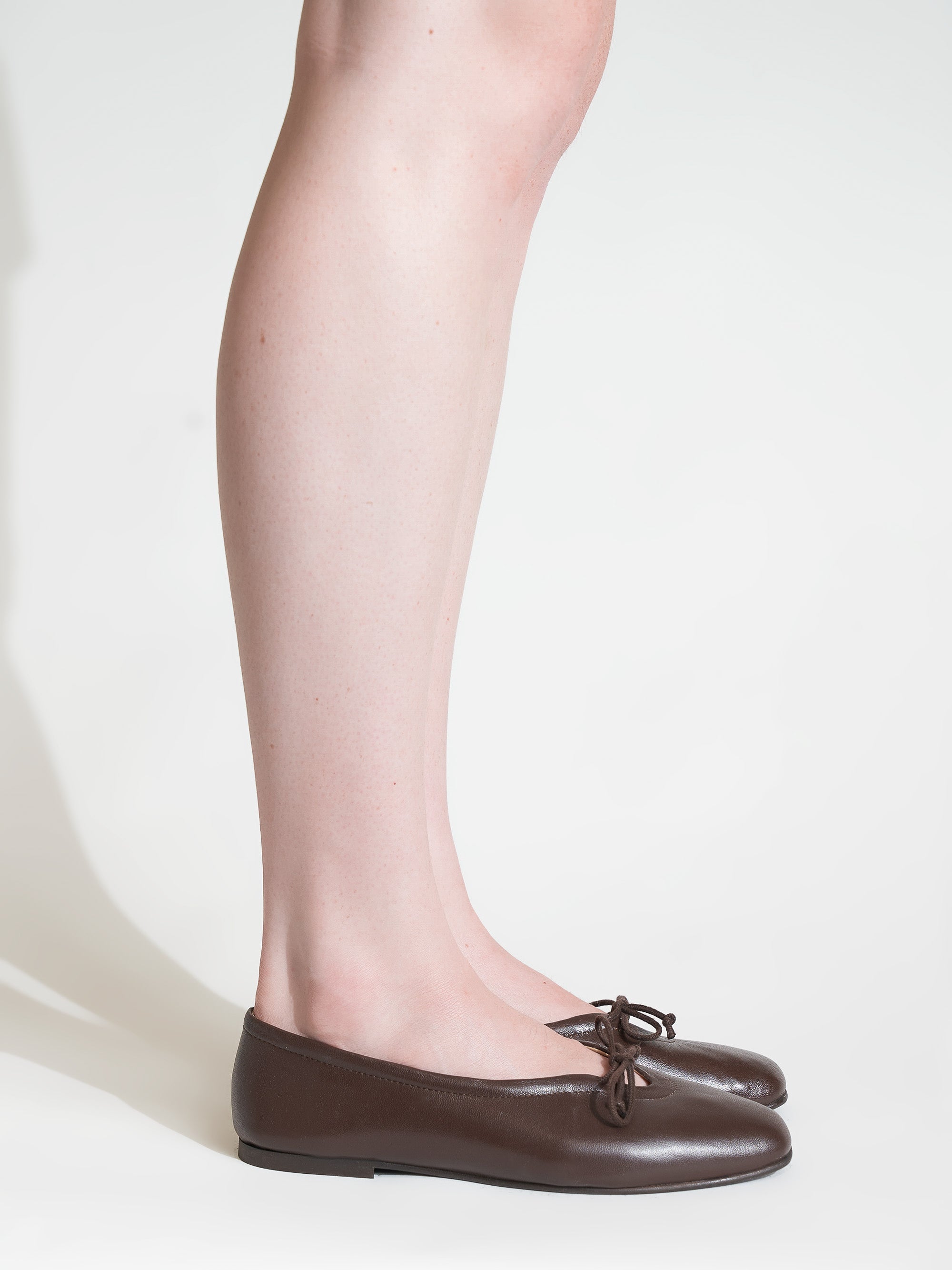 Maguire Prato Brown Ballerina - Brown