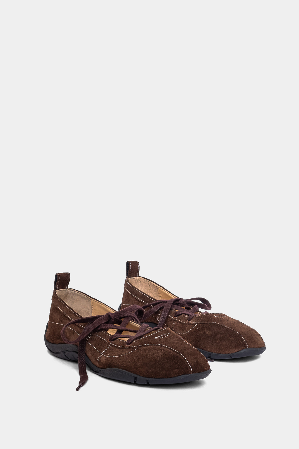 Maguire Zava Suede Ballet Flats - Brown