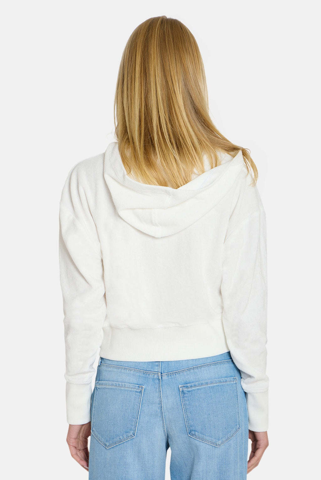 The Tile Club Maisie Terry Zip Up Hoodie