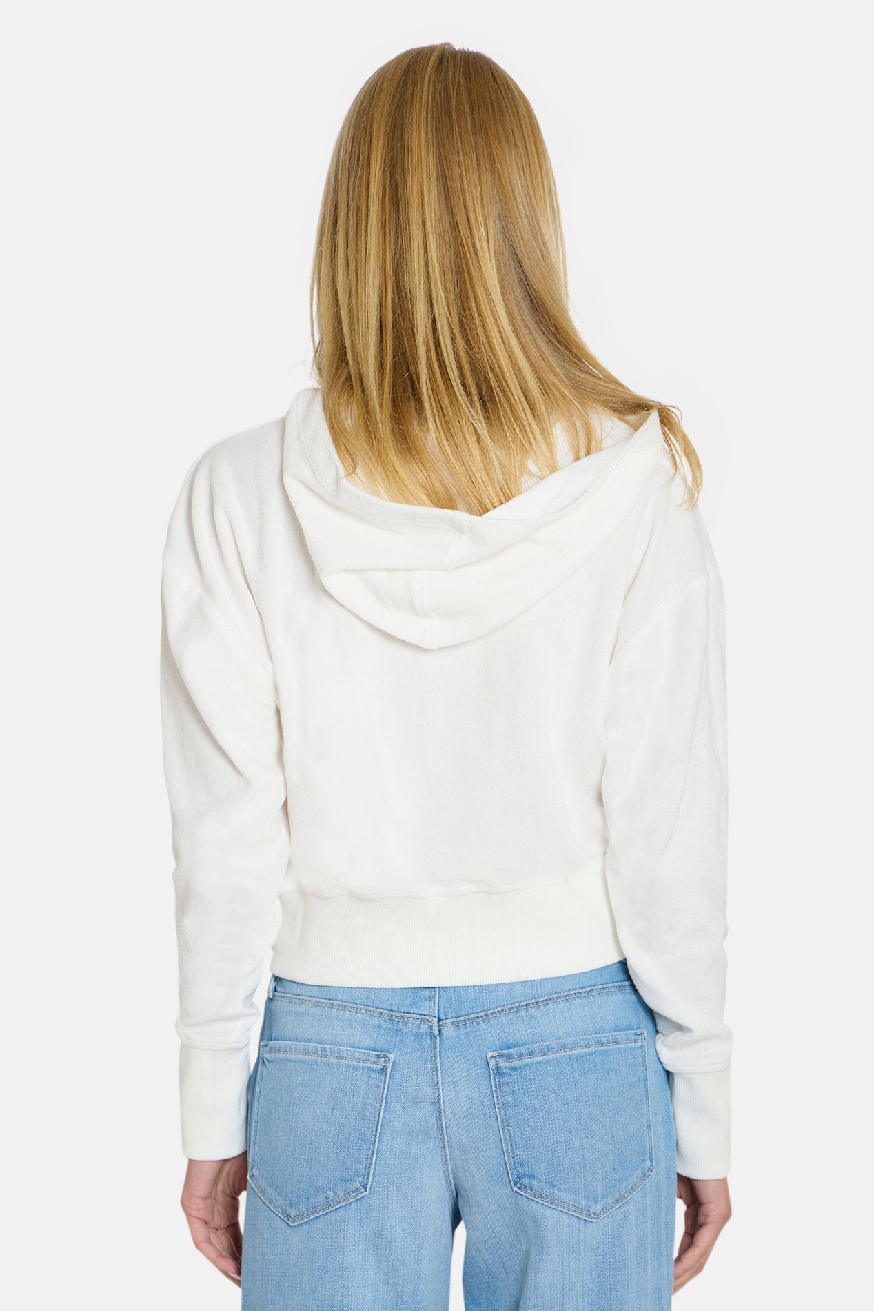 The Tile Club Maisie Terry Zip Up Hoodie