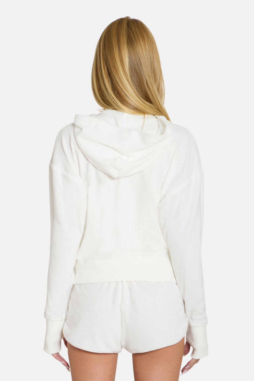 The Tile Club Maisie Terry Zip Up Hoodie