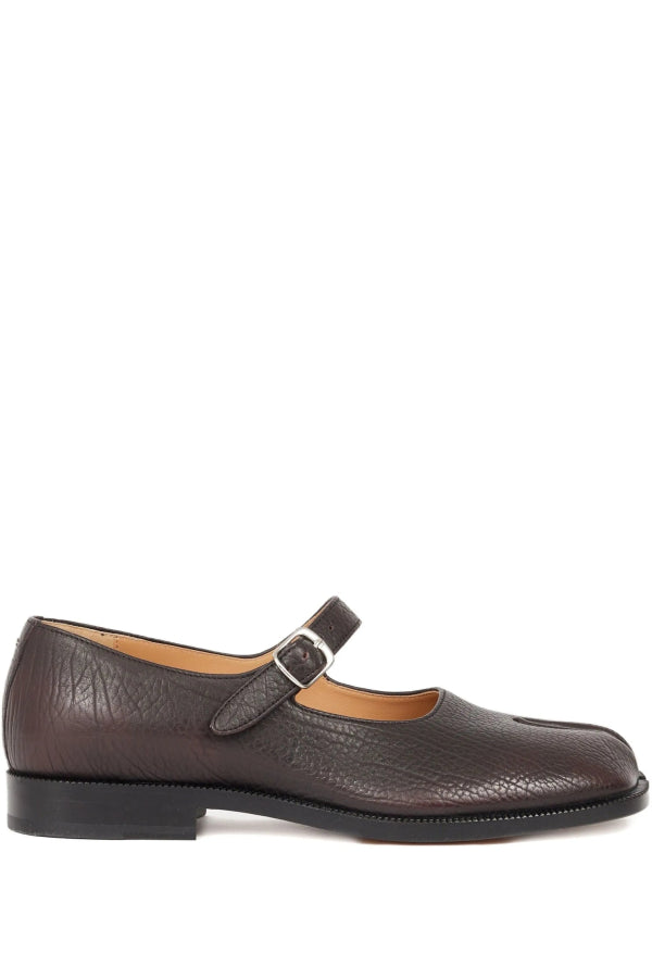 Maison Margiela Tabi Mary Jane Loafers - Chocolate