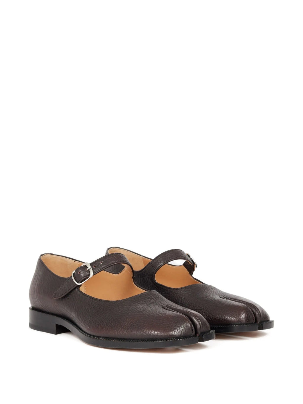 Maison Margiela Tabi Mary Jane Loafers - Chocolate