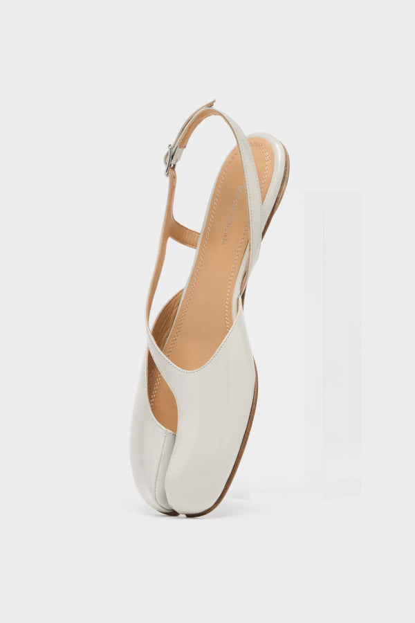 Maison Margiela Tabi Slingback Sandal - Alabaster