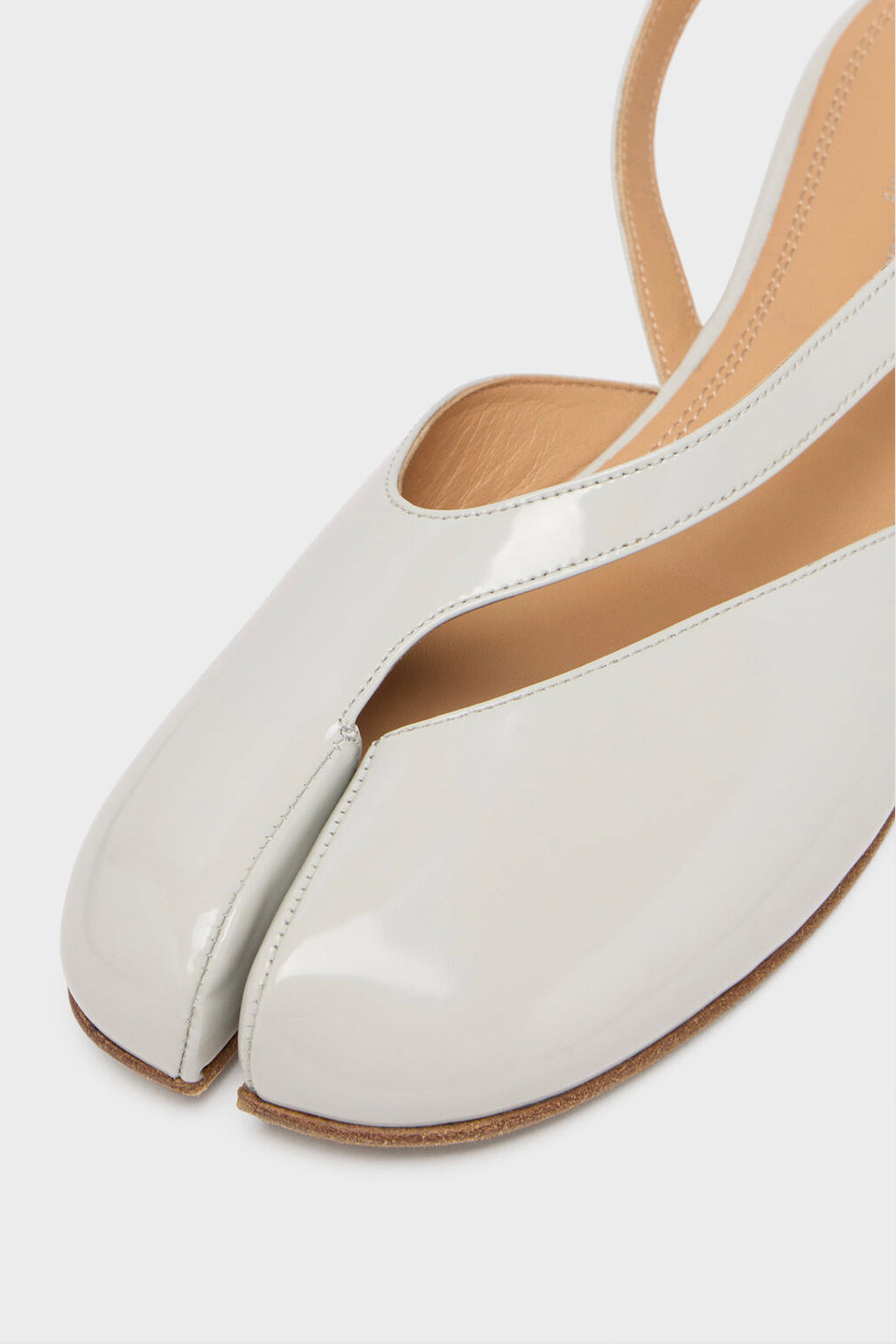 Maison Margiela Tabi Slingback Sandal - Alabaster
