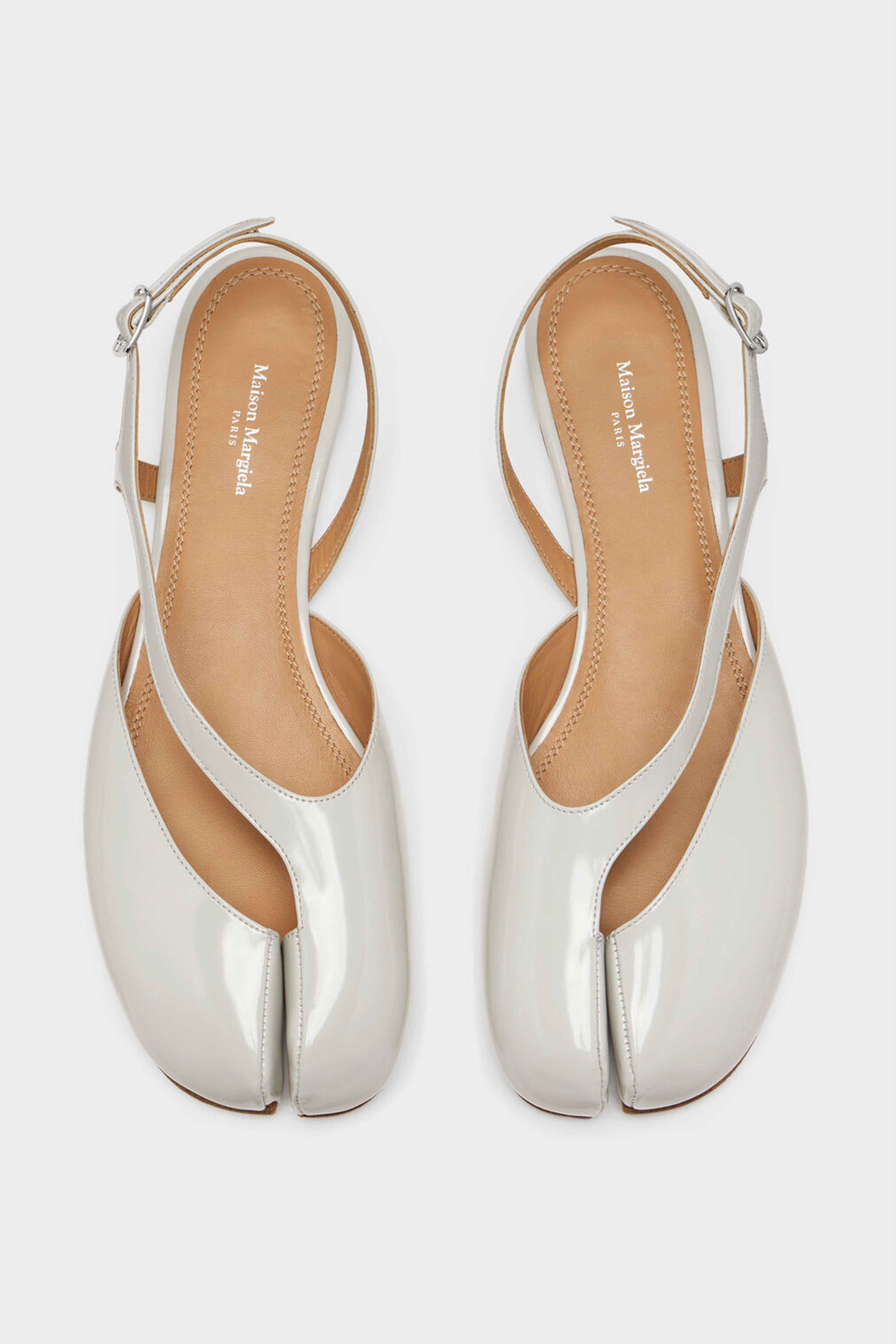 Maison Margiela Tabi Slingback Sandal - Alabaster