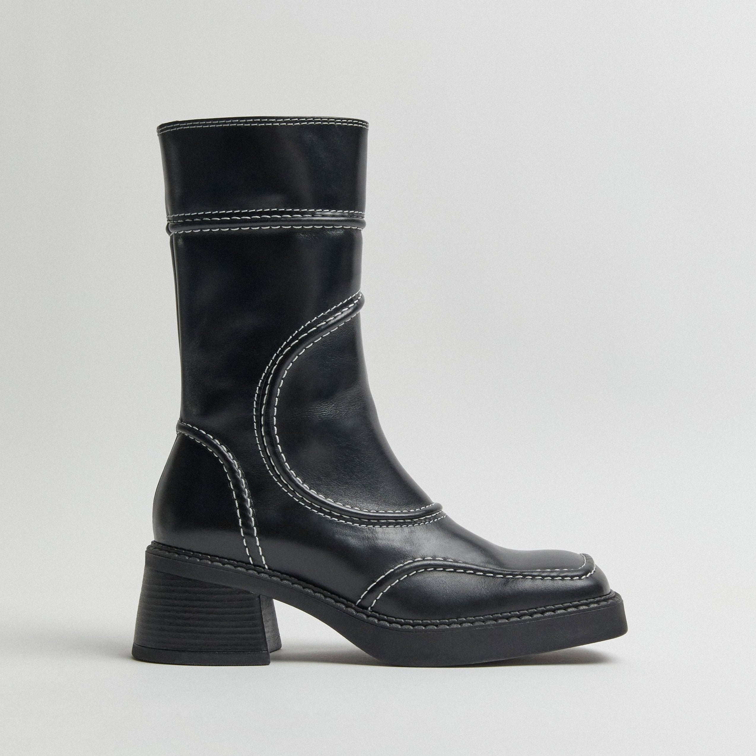 Miista Malene Ankle Boots - Black