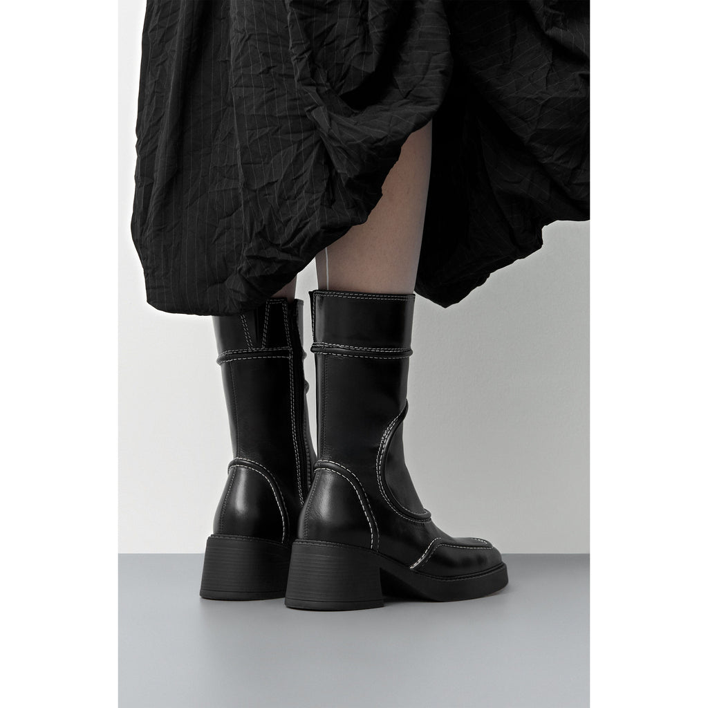 Miista Malene Ankle Boots - Black