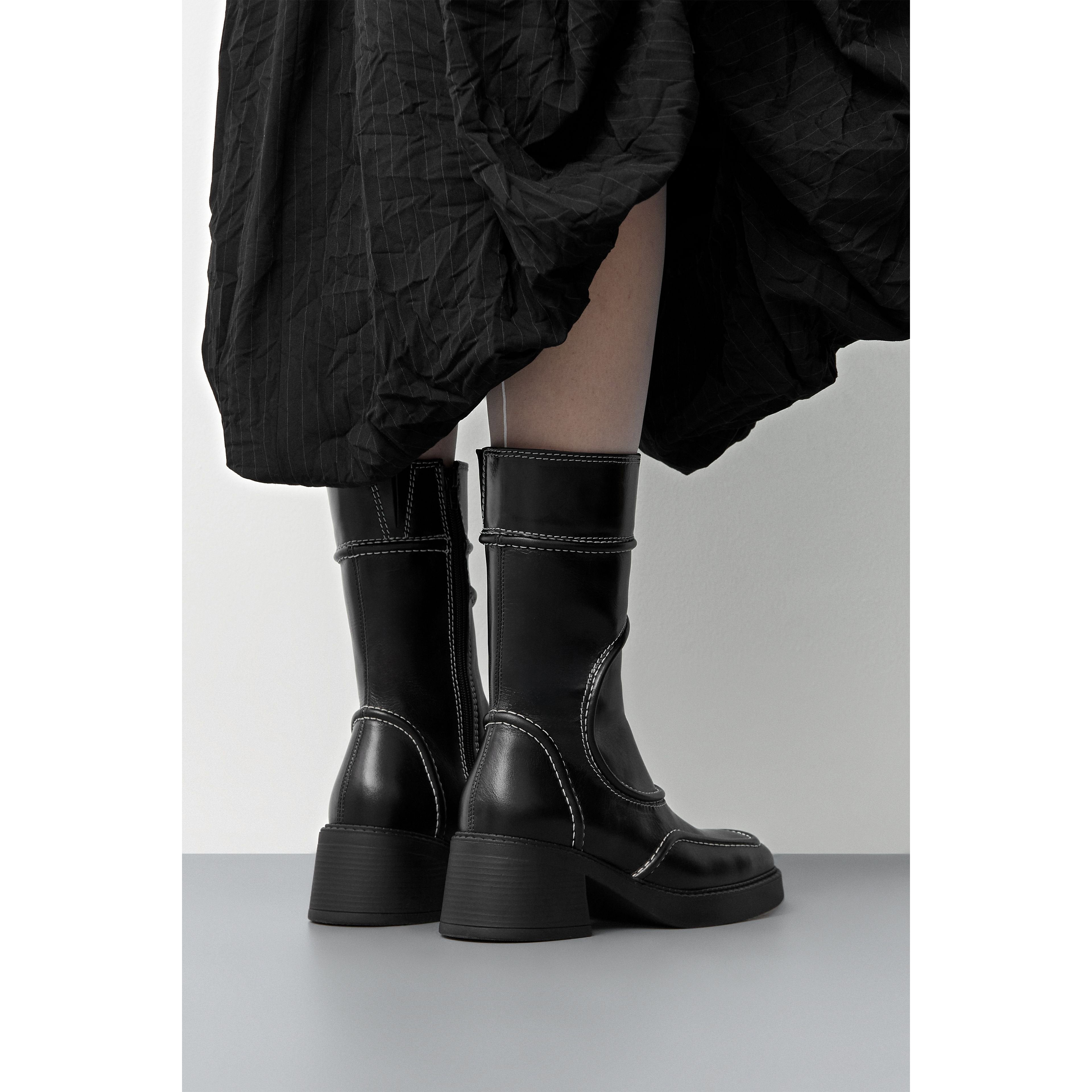 Miista Malene Ankle Boots - Black