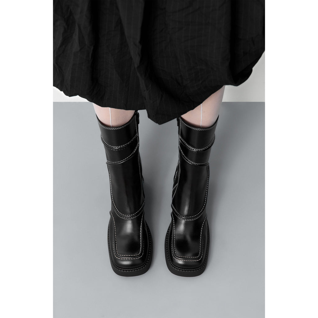 Miista Malene Ankle Boots - Black