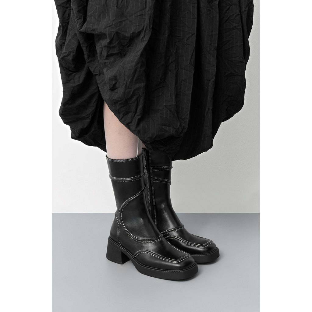 Miista Malene Ankle Boots - Black