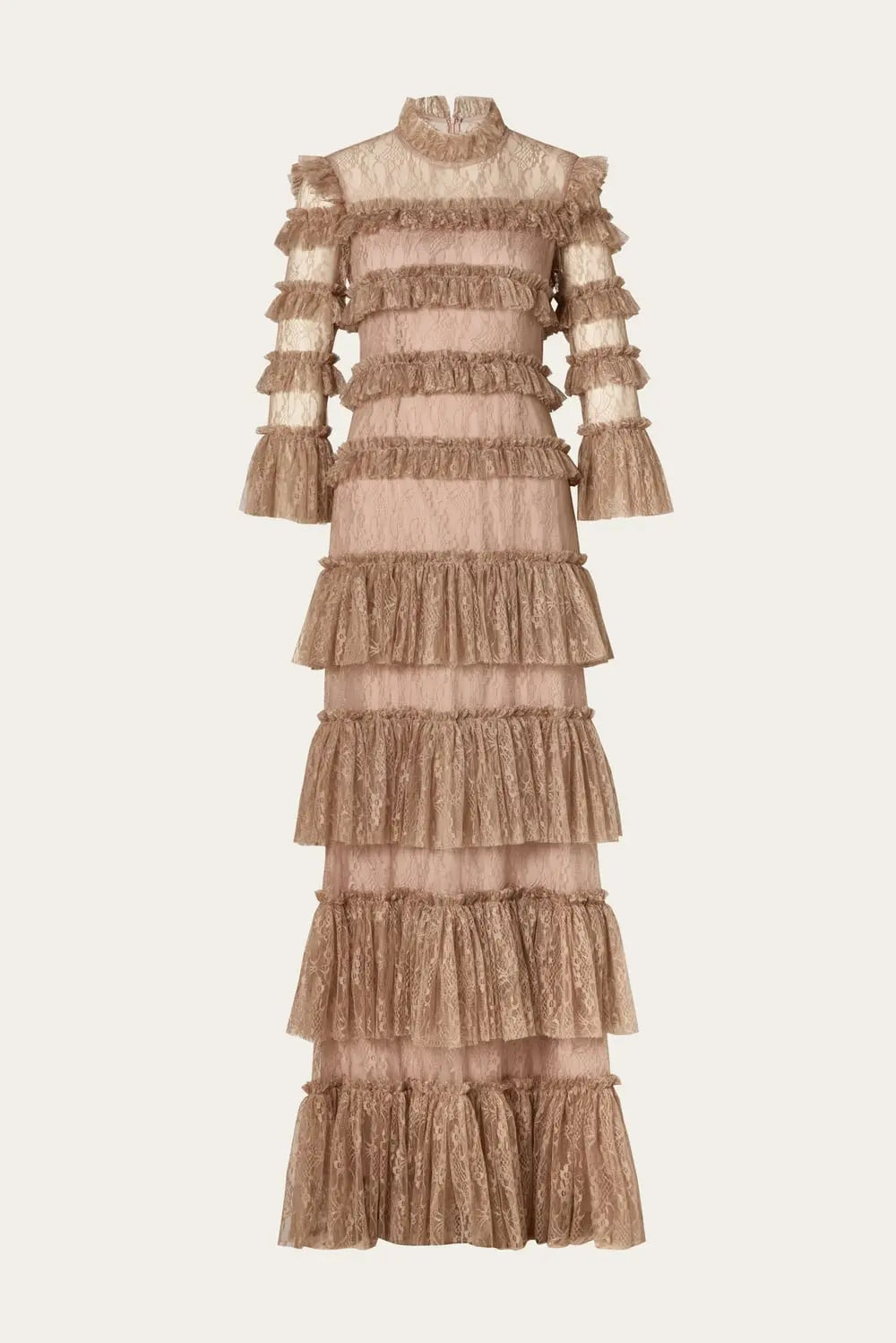 Malina Carmine Maxi Dress - Greige