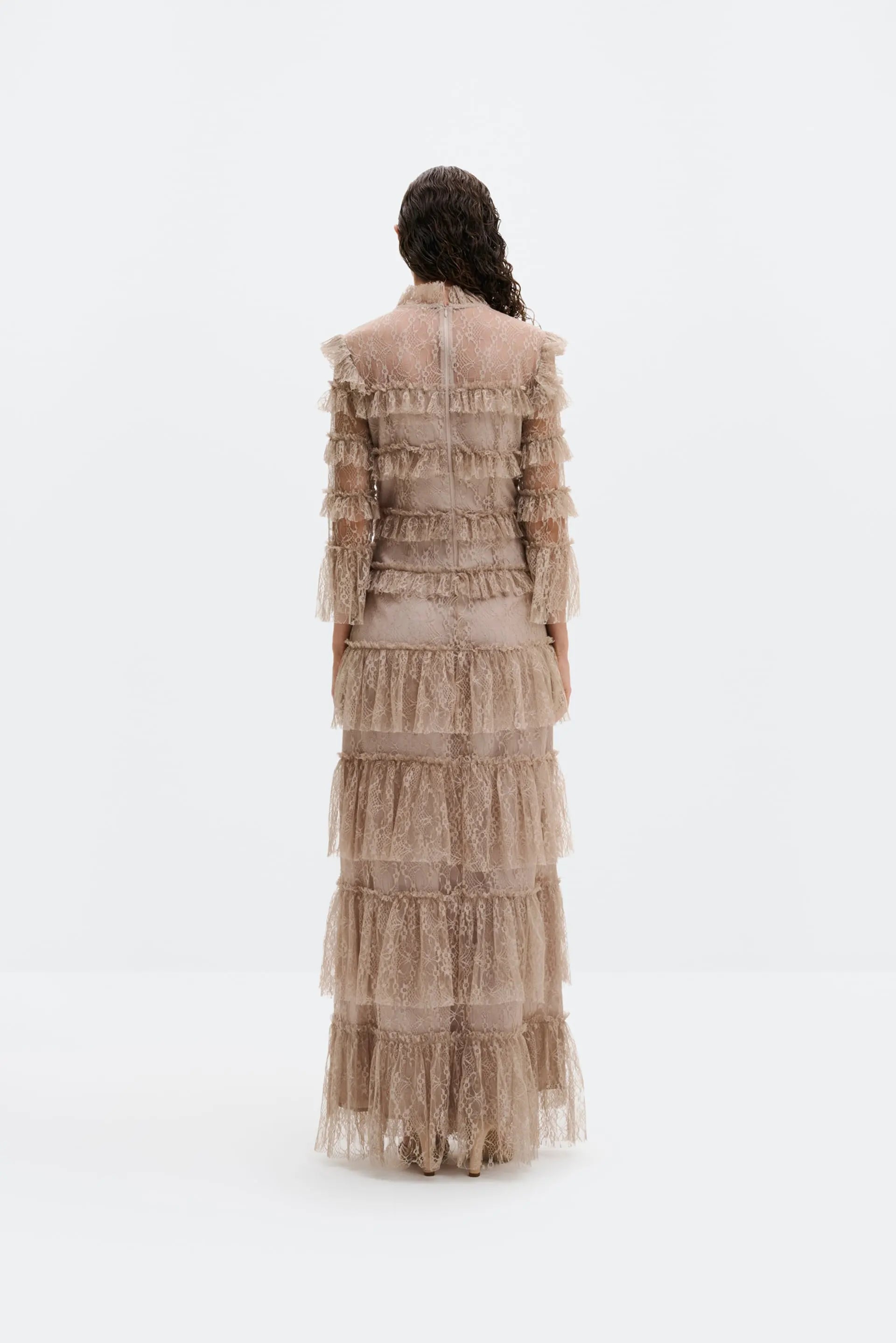 Malina Carmine Maxi Dress - Greige