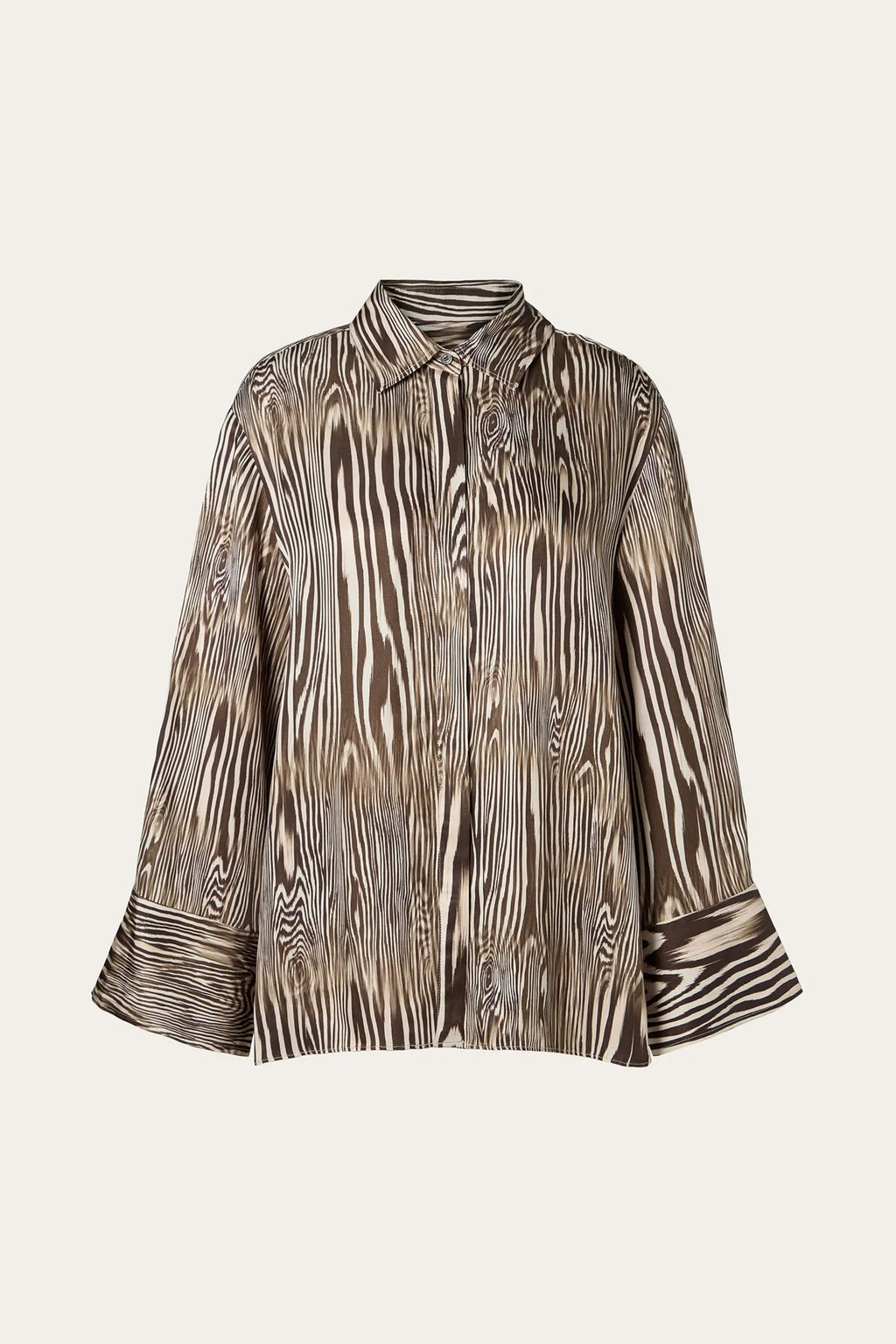 Malina Emaline Slits Detail Shirt - Moire