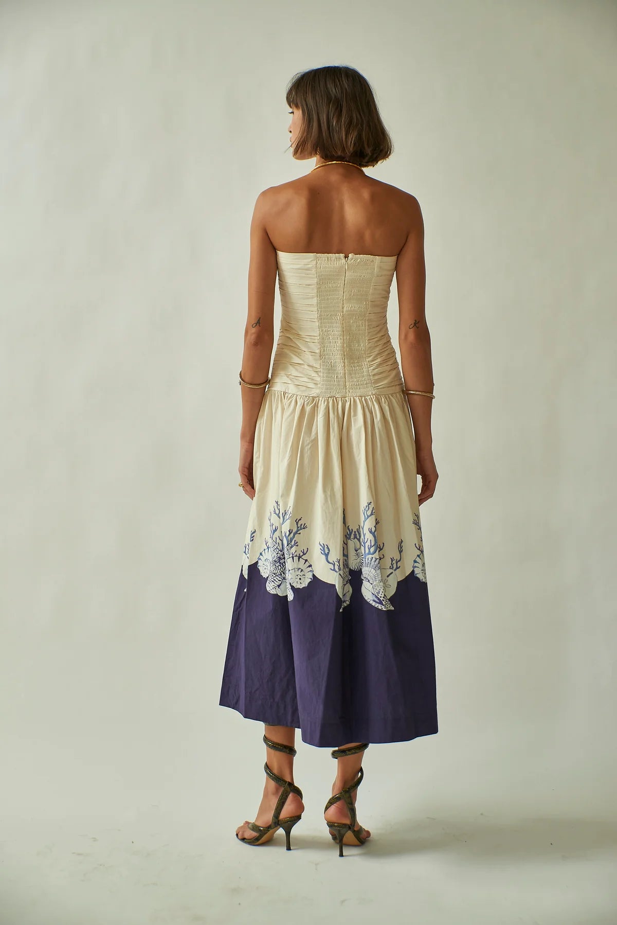 Carolina K Malla Dress - Shell Cream