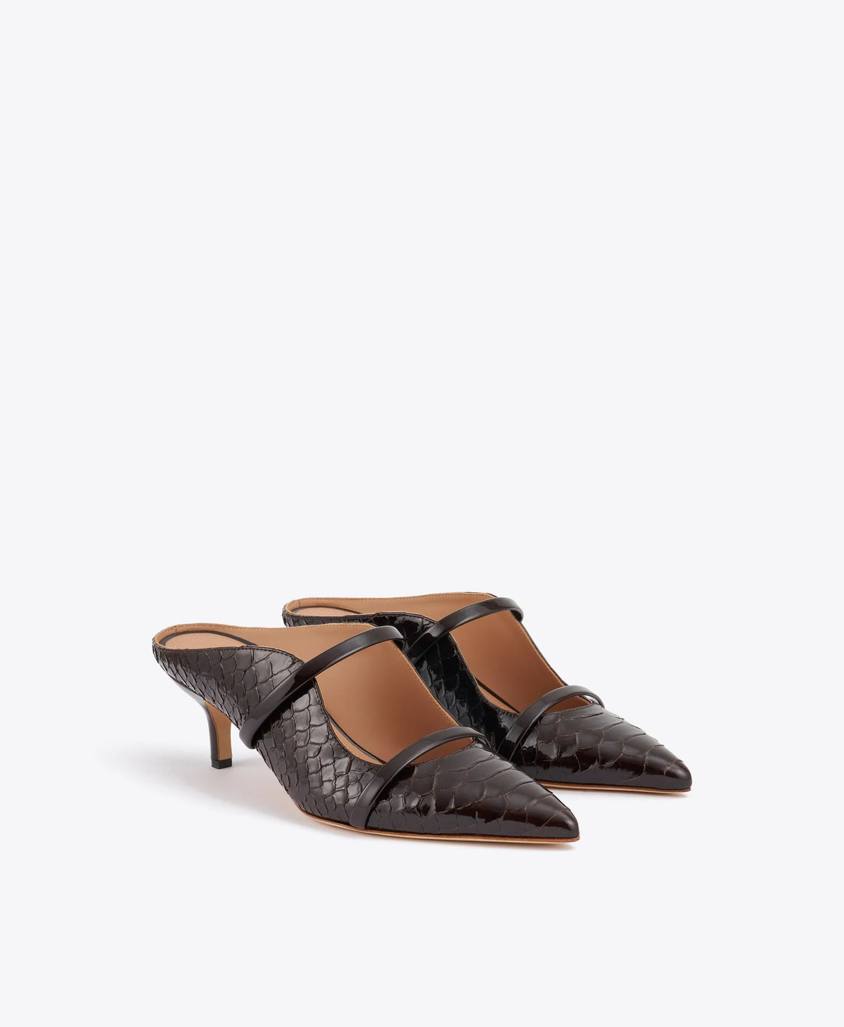 Malone Souliers Maureen 45 Mule - Dark Brown