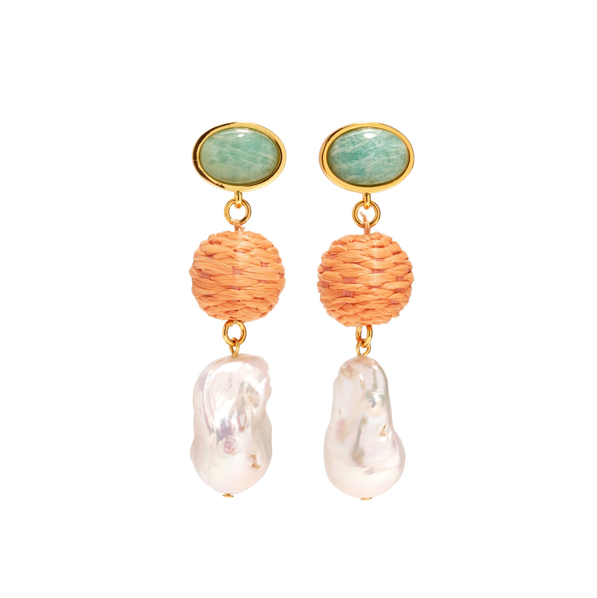 Lizzie Fortunato Mandarina Drop Earrings - Multi