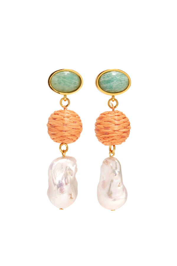 Lizzie Fortunato Mandarina Drop Earrings - Multi
