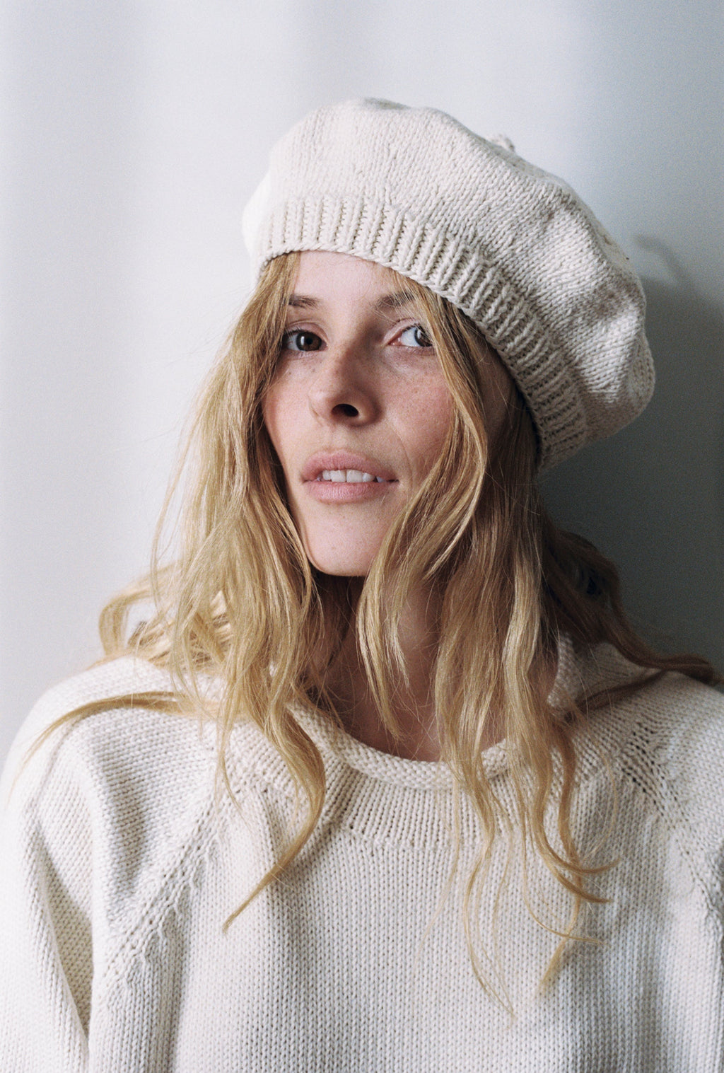Maria Stanley Cotton Beret