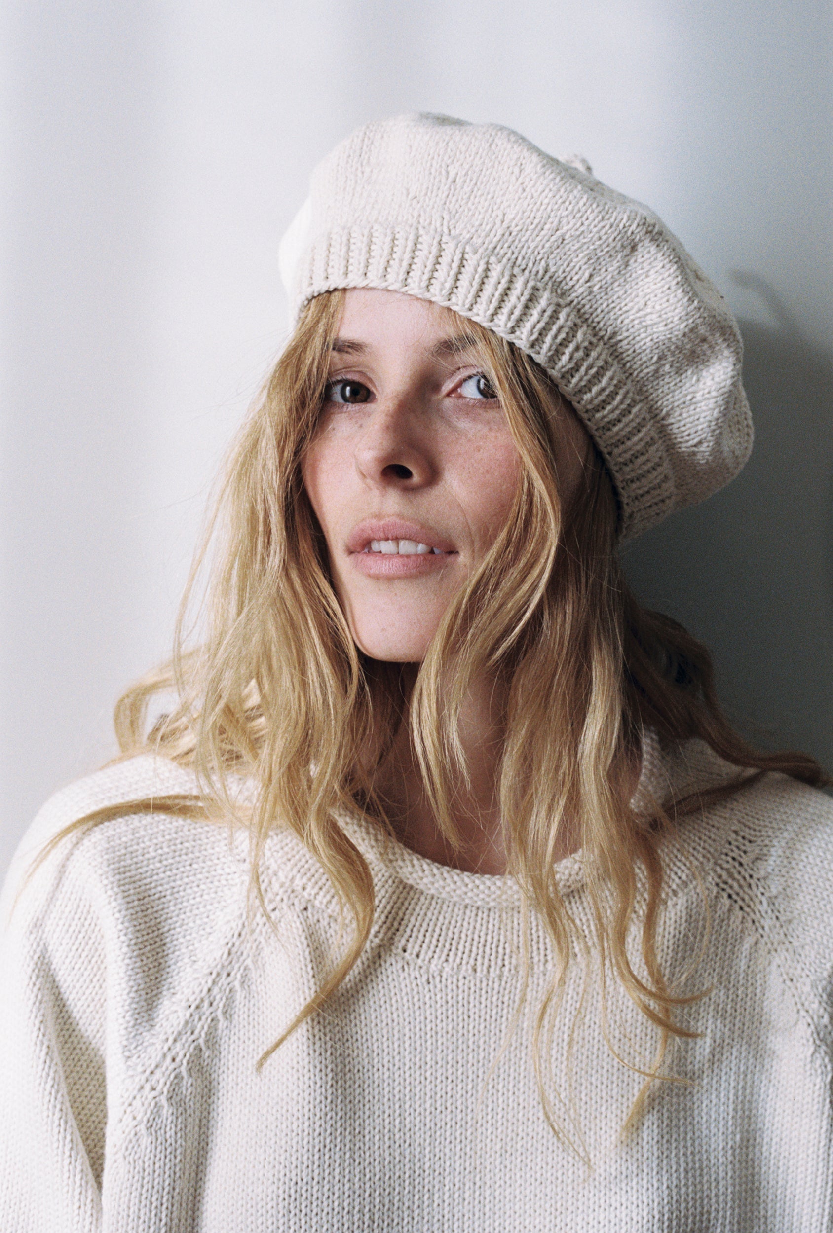 Maria Stanley Cotton Beret