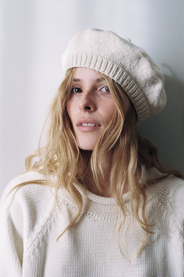 Maria Stanley Cotton Beret