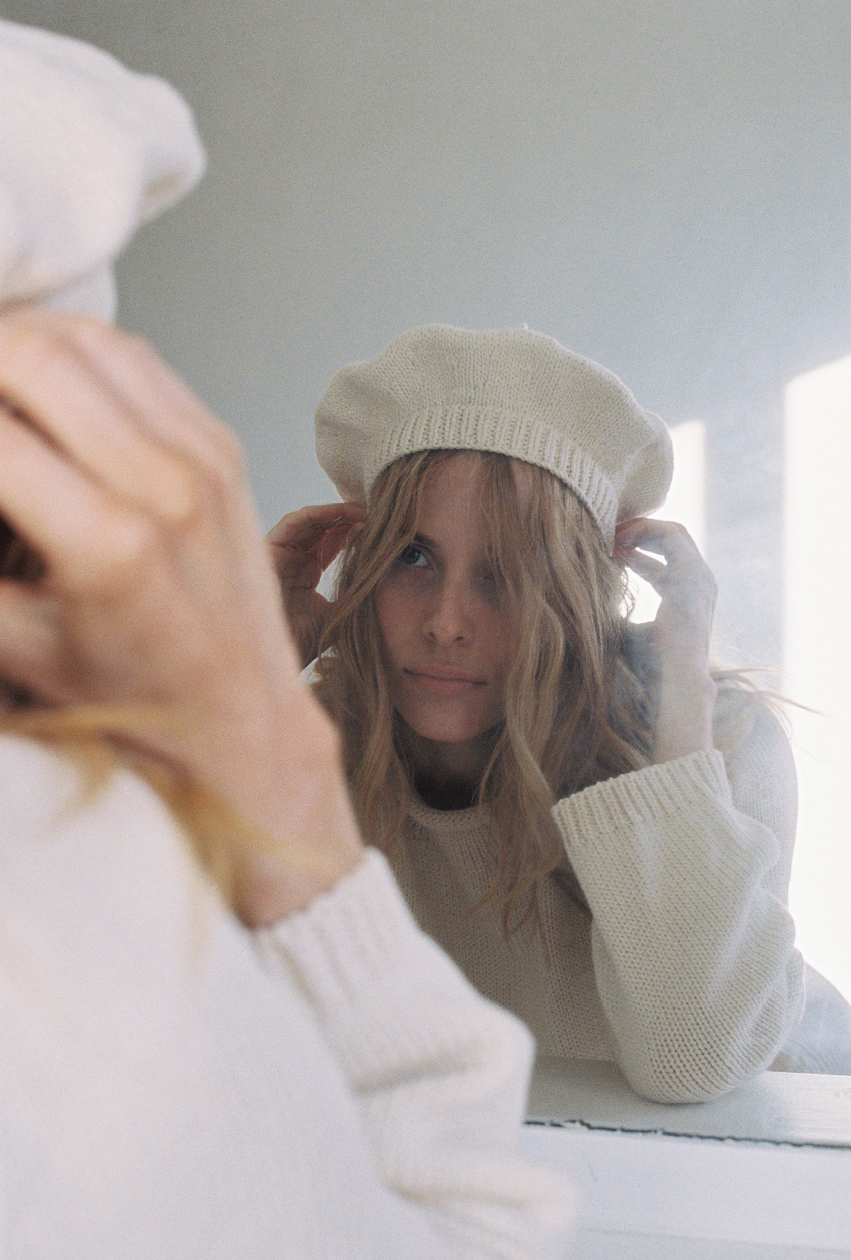 Maria Stanley Cotton Beret