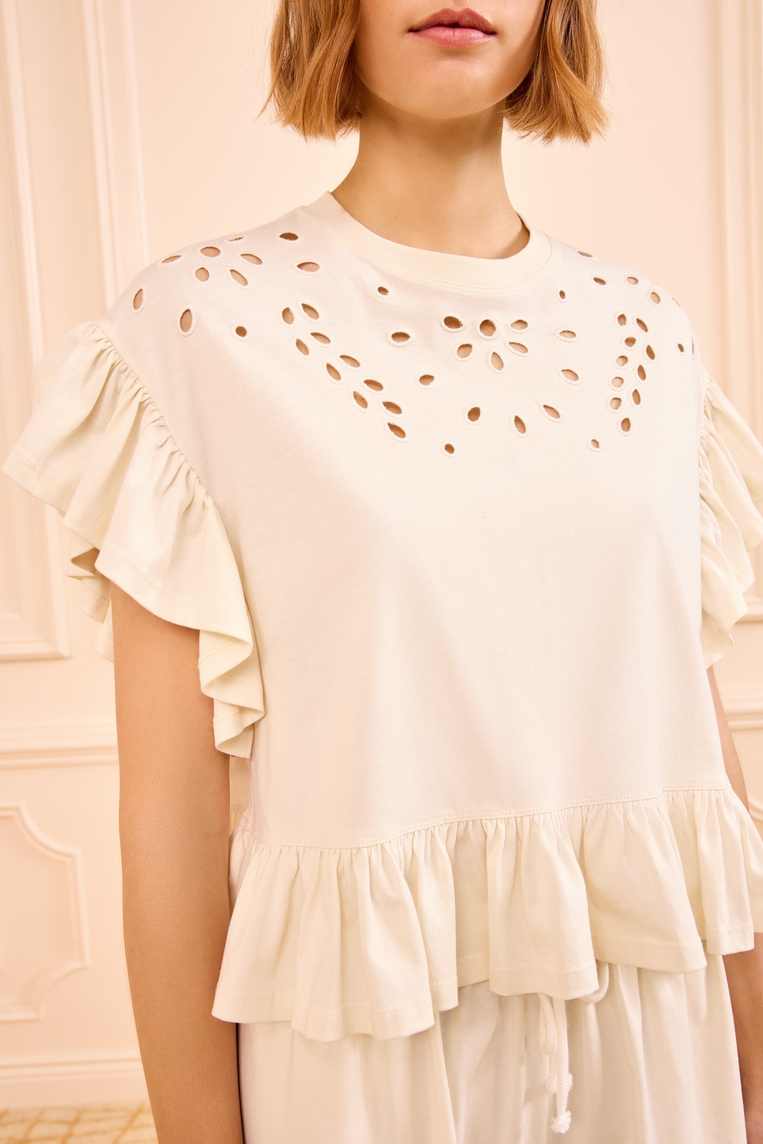 Ulla Johnson Mariana Top with Peplum