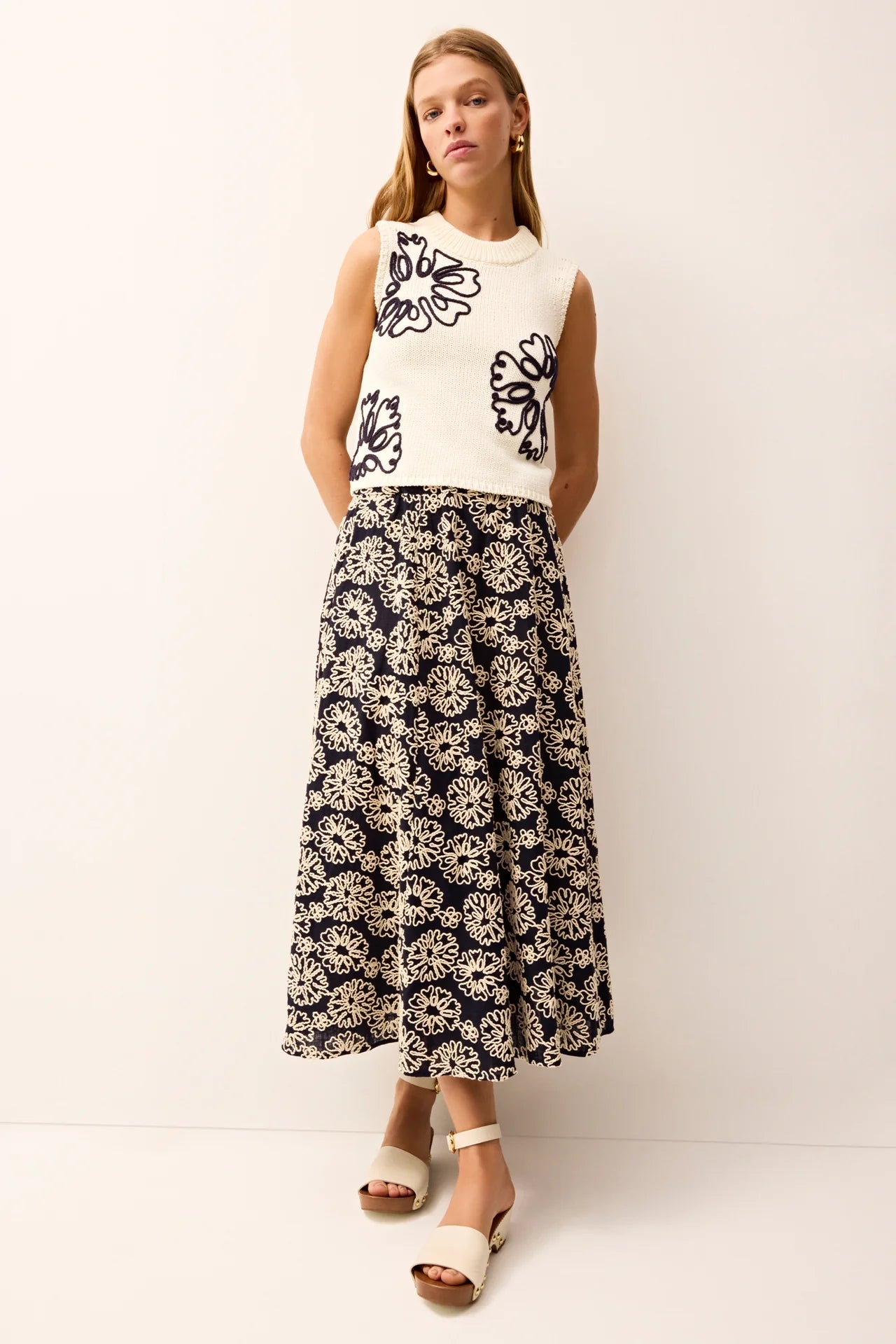 Marie Oliver Natasha Top Floret Top