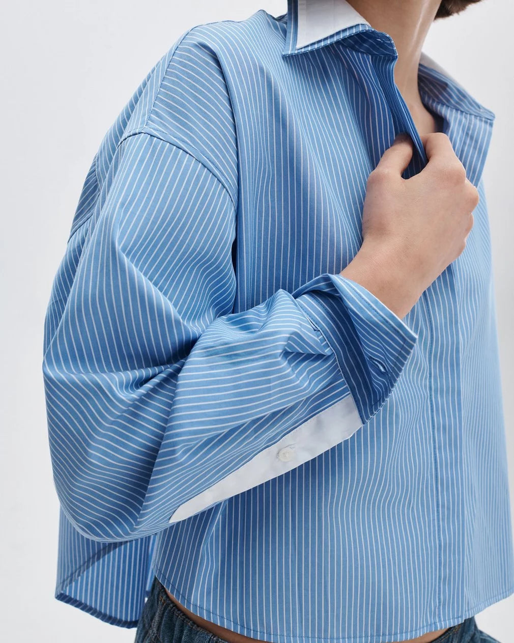 Rag & Bone Marin Striped Combo Shirt