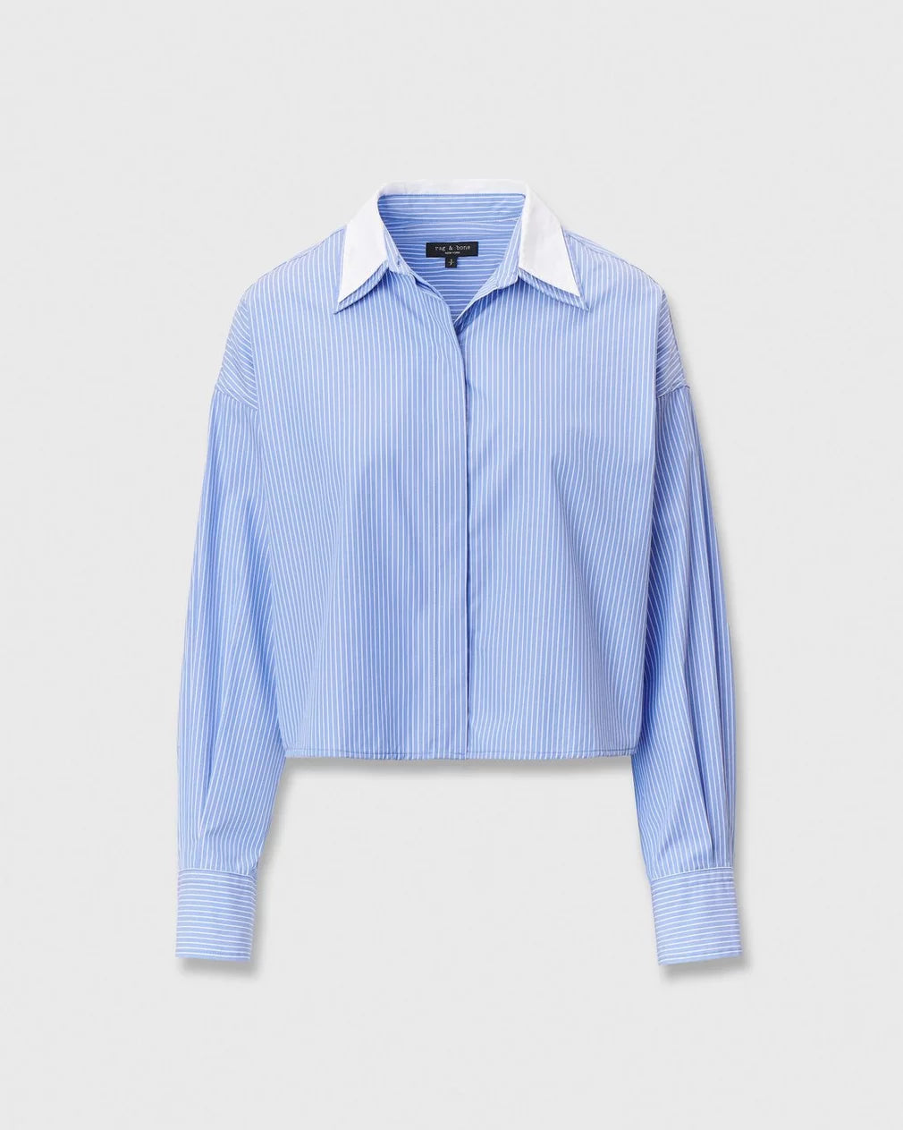 Rag & Bone Marin Striped Combo Shirt