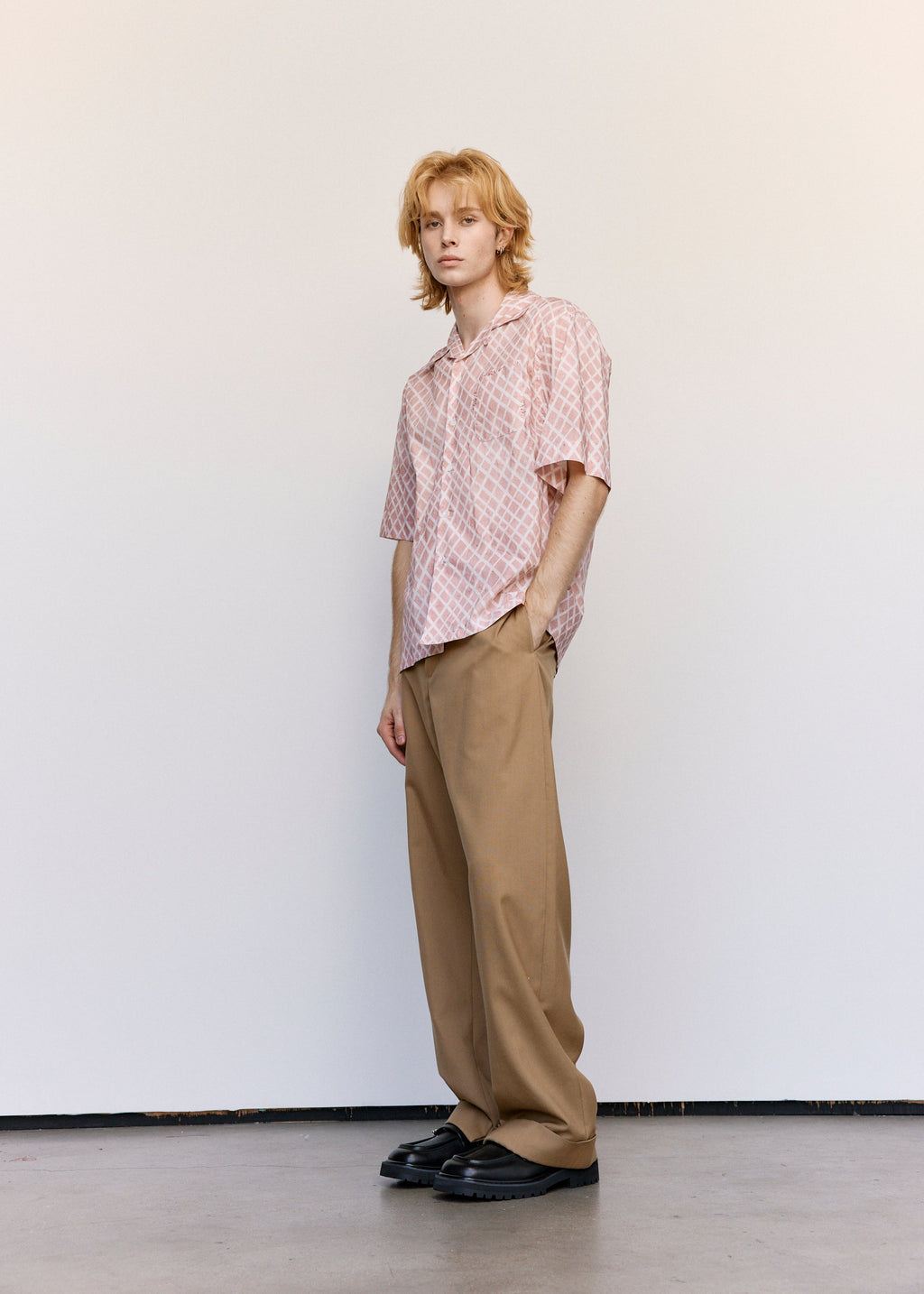 Marni Landscapes Poplin Shirt - Antique Rose