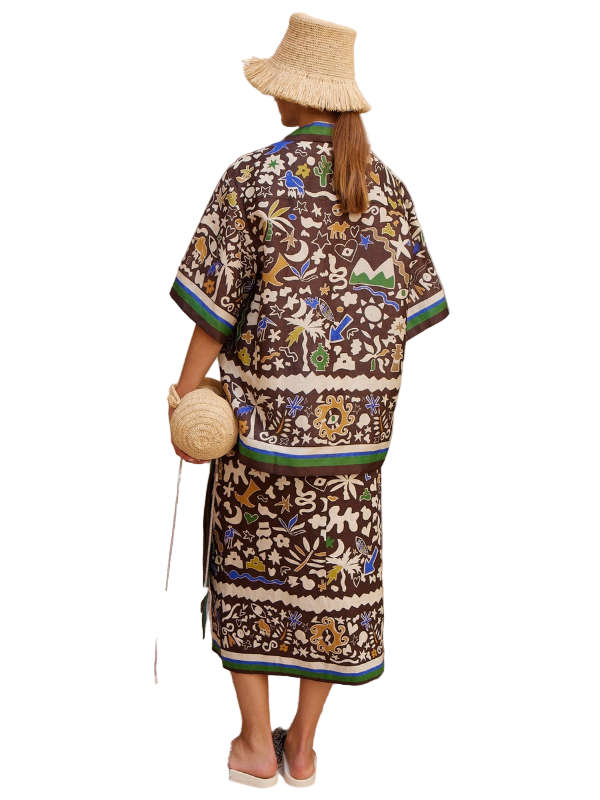 ALEMAIS Maroc Relaxed Shirt