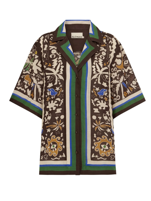 ALEMAIS Maroc Relaxed Shirt