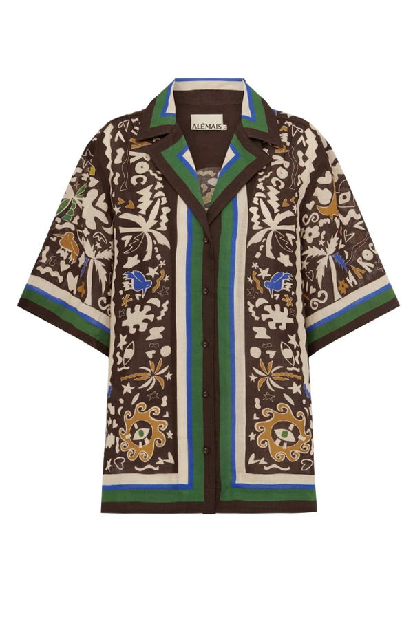ALEMAIS Maroc Relaxed Shirt