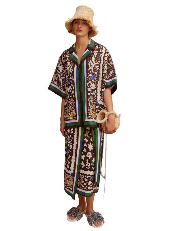 ALEMAIS Maroc Relaxed Shirt