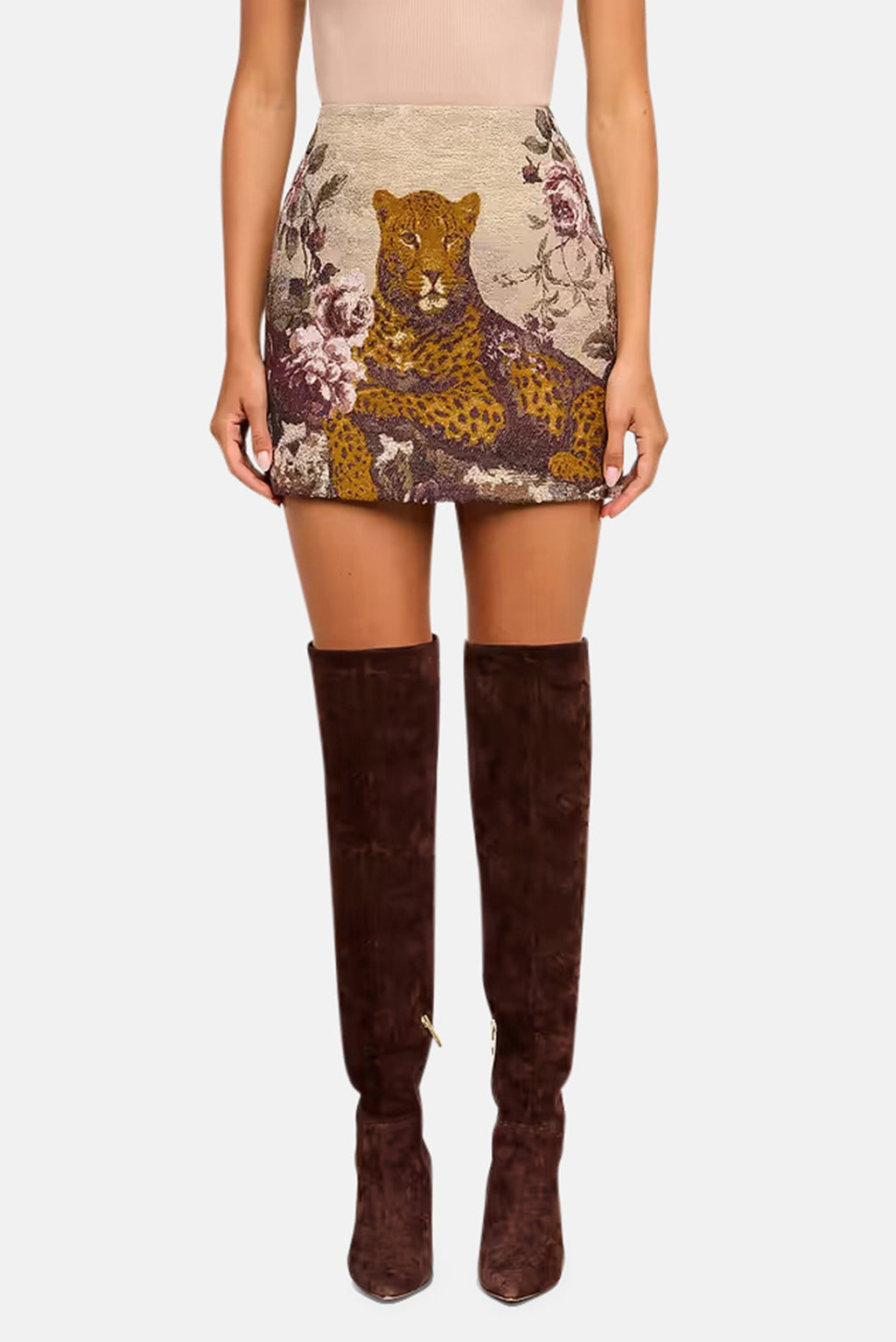 L'agence Marseille Mini Skirt