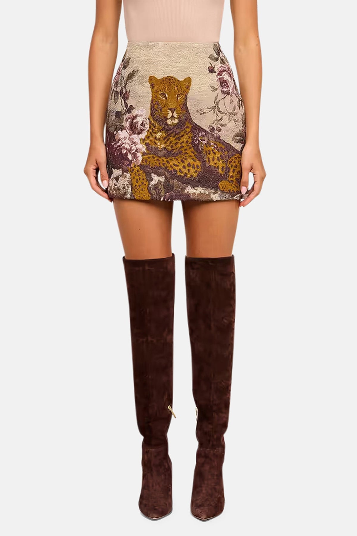 L'agence Marseille Mini Skirt