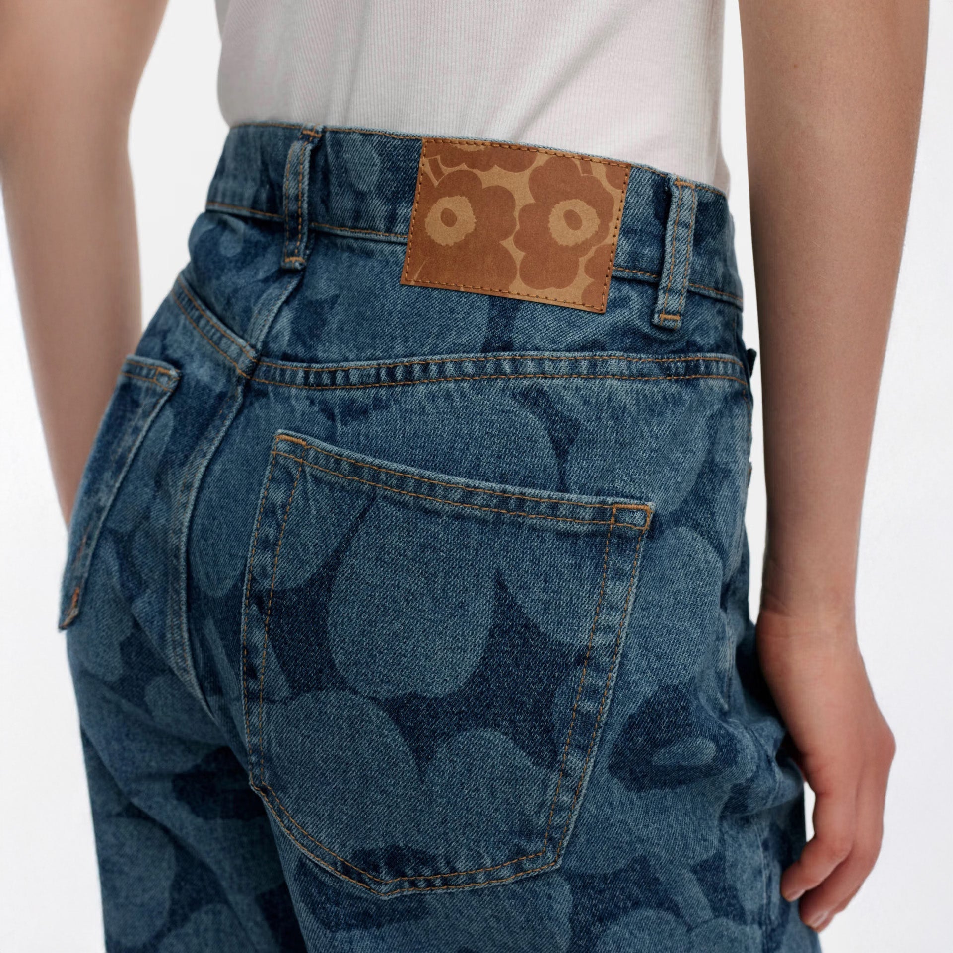 Marimekko Marssi Denim Shorts - Indigo
