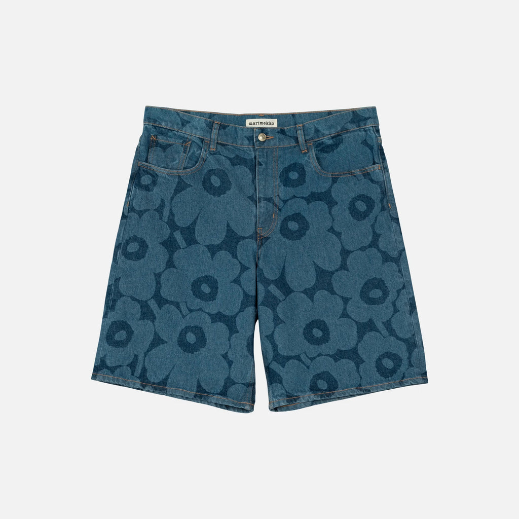 Marimekko Marssi Denim Shorts - Indigo