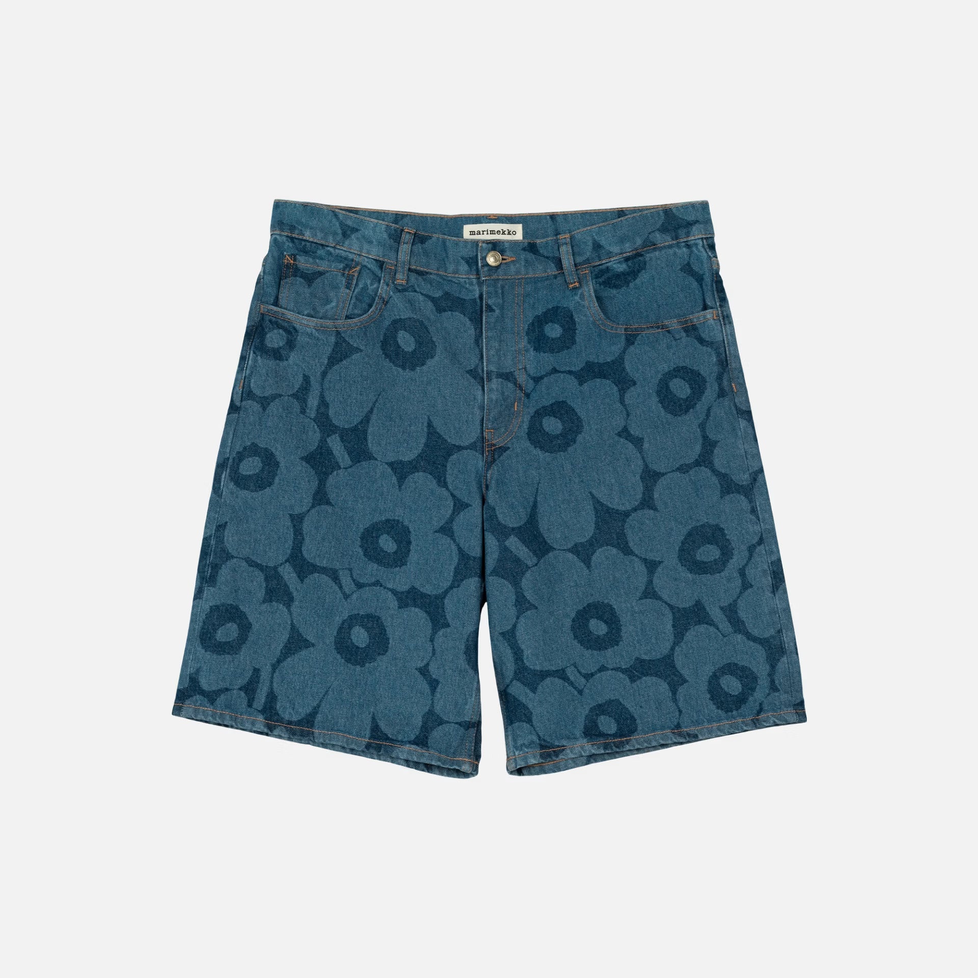 Marimekko Marssi Denim Shorts - Indigo