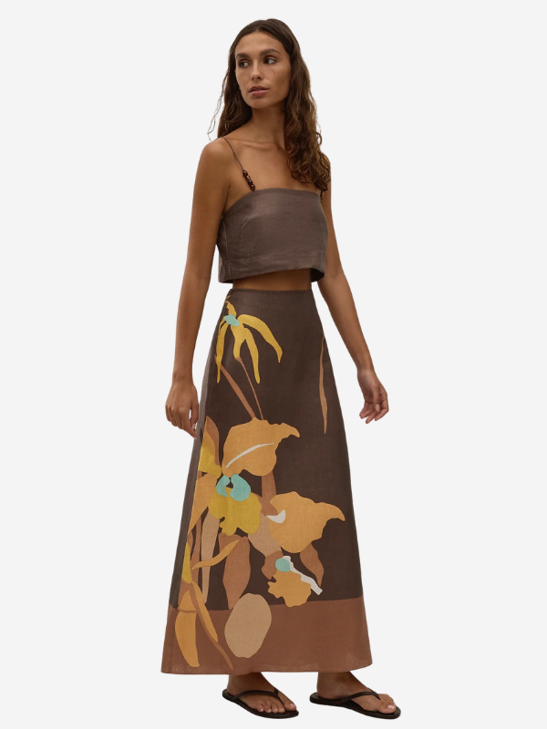 Faithfull The Brand Martina Maxi Skirt