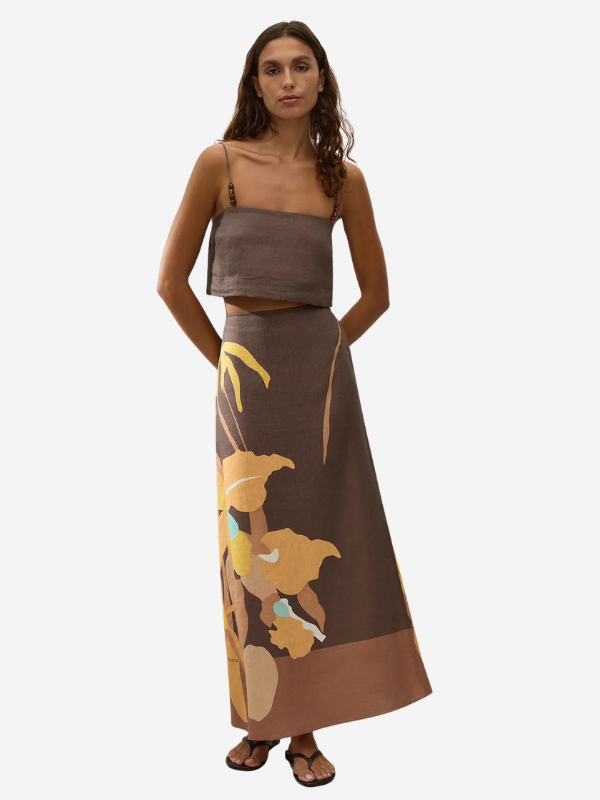 Faithfull The Brand Martina Maxi Skirt