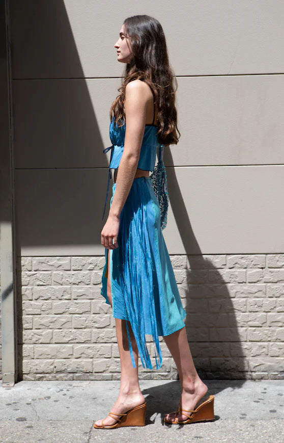 Maryam Nassir Zadeh Opera Wedge - Sella Patent