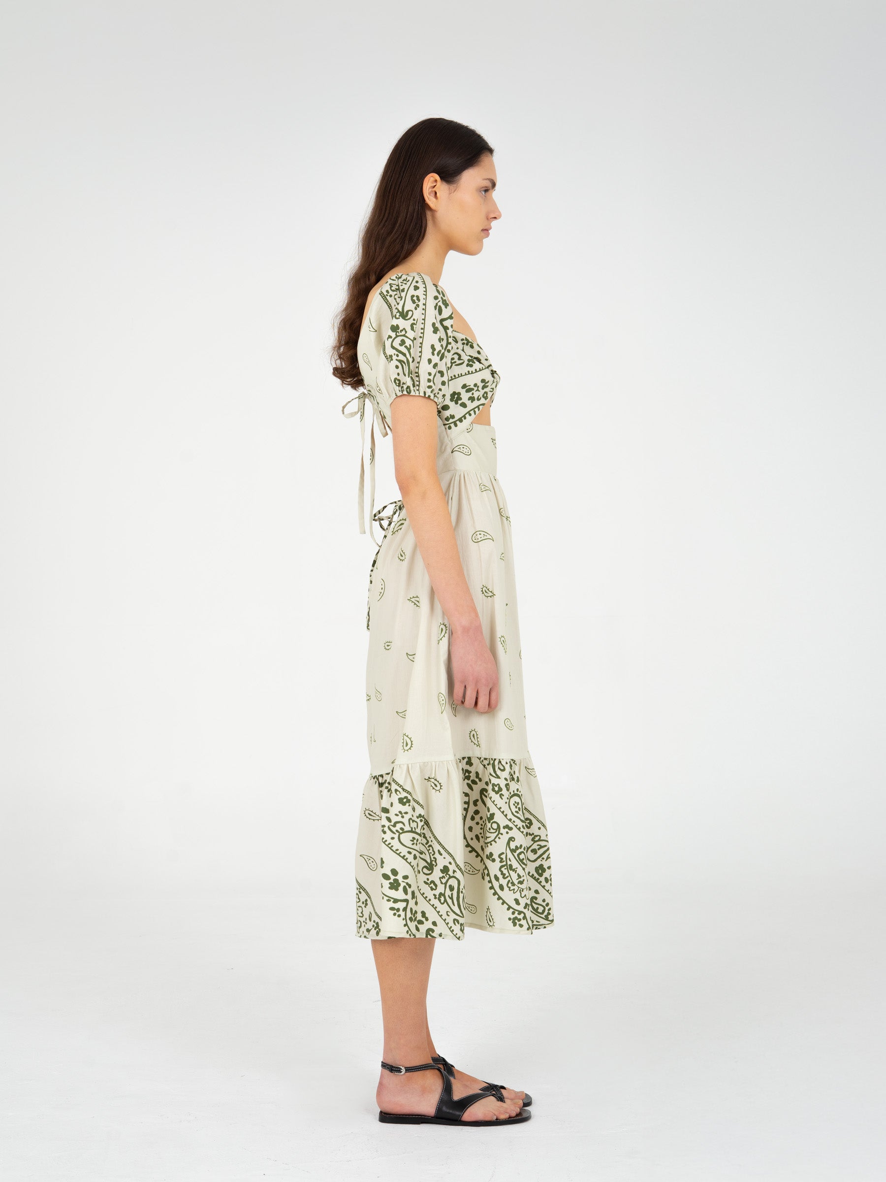 Carmensays Master Paisley-Style Print Maxi Dress