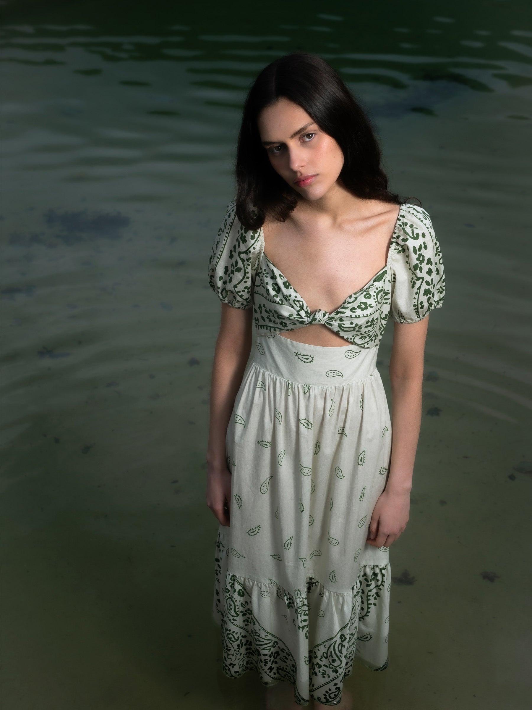 Carmensays Master Paisley-Style Print Maxi Dress